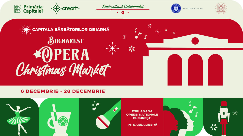 Bucharest Opera Christmas Market opens on St. Nicholas Day.